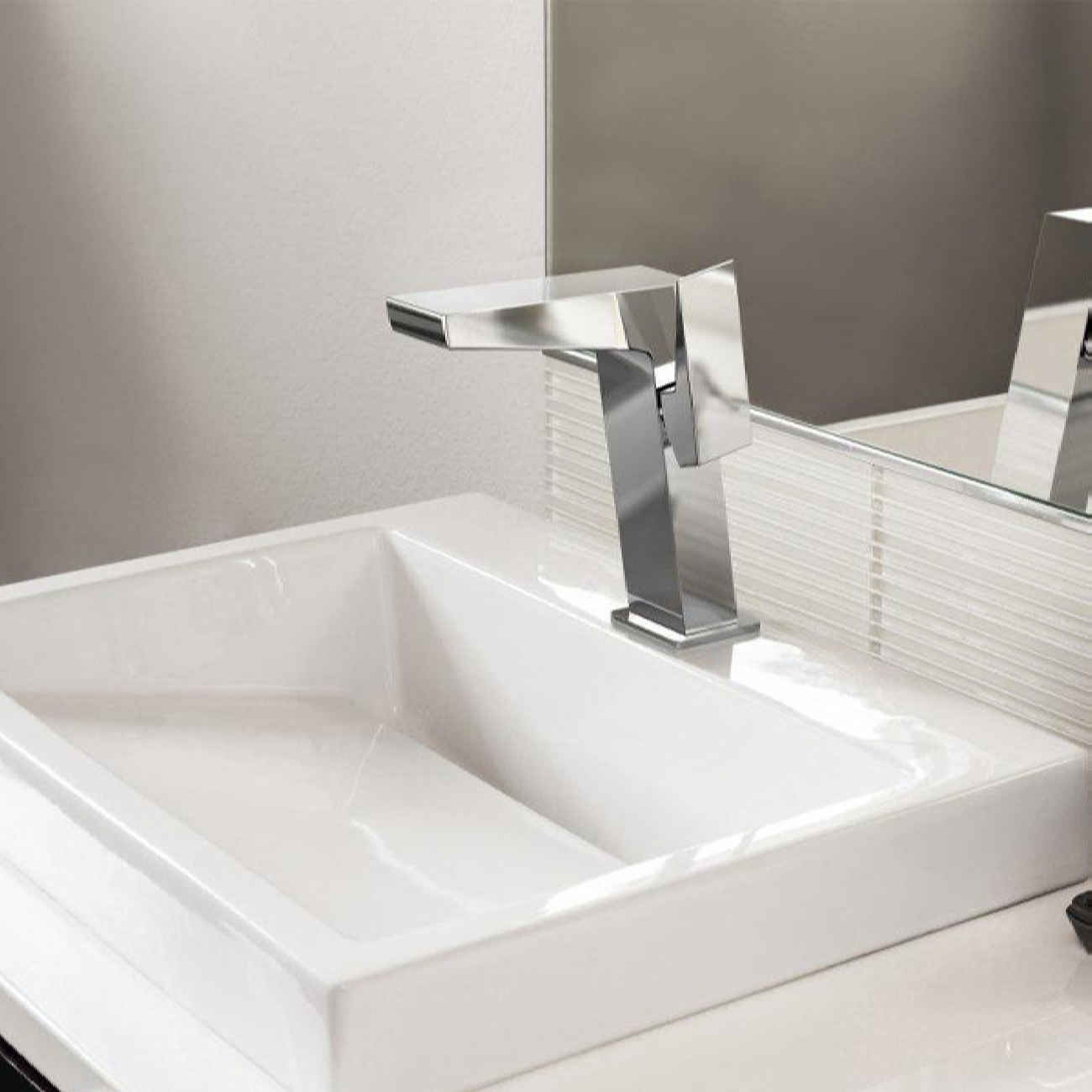 Ensemble de robinetterie de salle de bain KWC – Finition chrome, classique et contemporaine | Modèle Quattro
