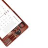 Planificateur quotidien en cuir 1404 calendrier persan | Organisateur de calendrier élégant