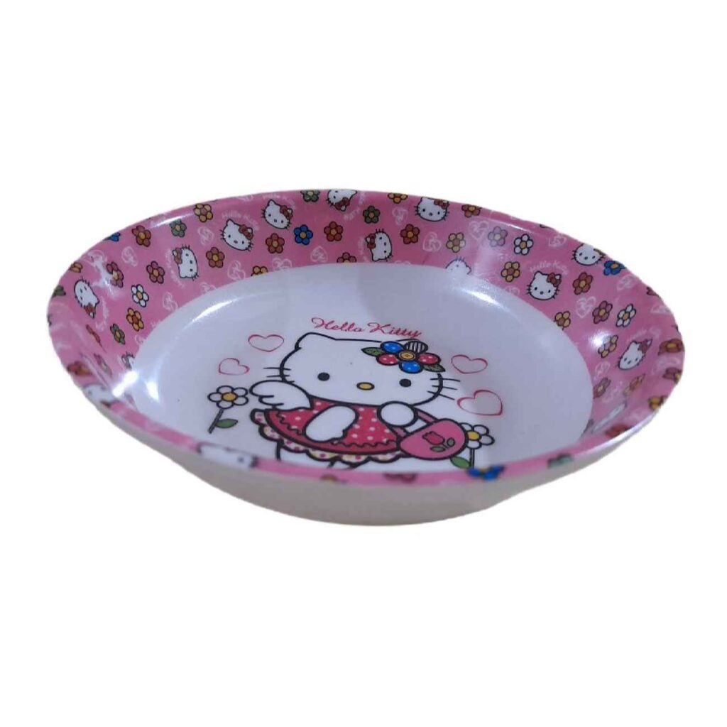 Bol Léger en Mélamine - Pour Bébé avec Design Hello Kitty