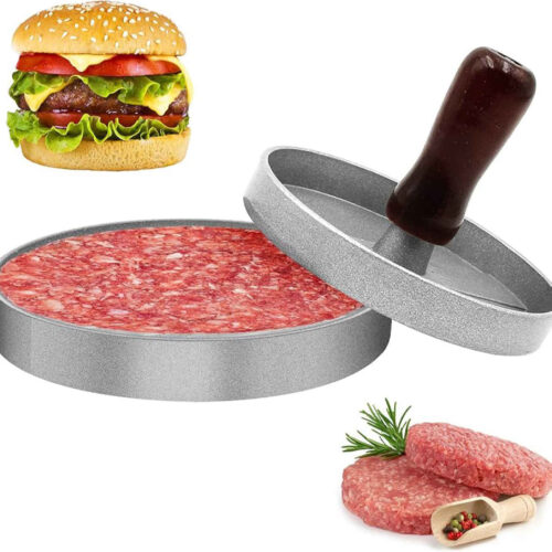 Presse Manuelle pour Shami Kebab et Burger – L’Art de la Perfection | Manche en Bois