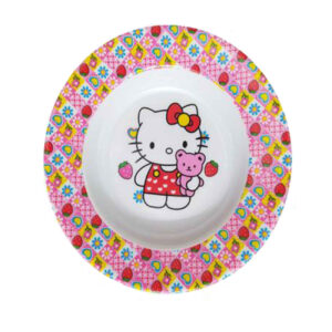 Bol Bébé en Mélamine – Pour Enfants avec Design Hello Kitty