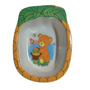 Bol Bébé en Mélamine – Pour Enfants avec Design Ananas