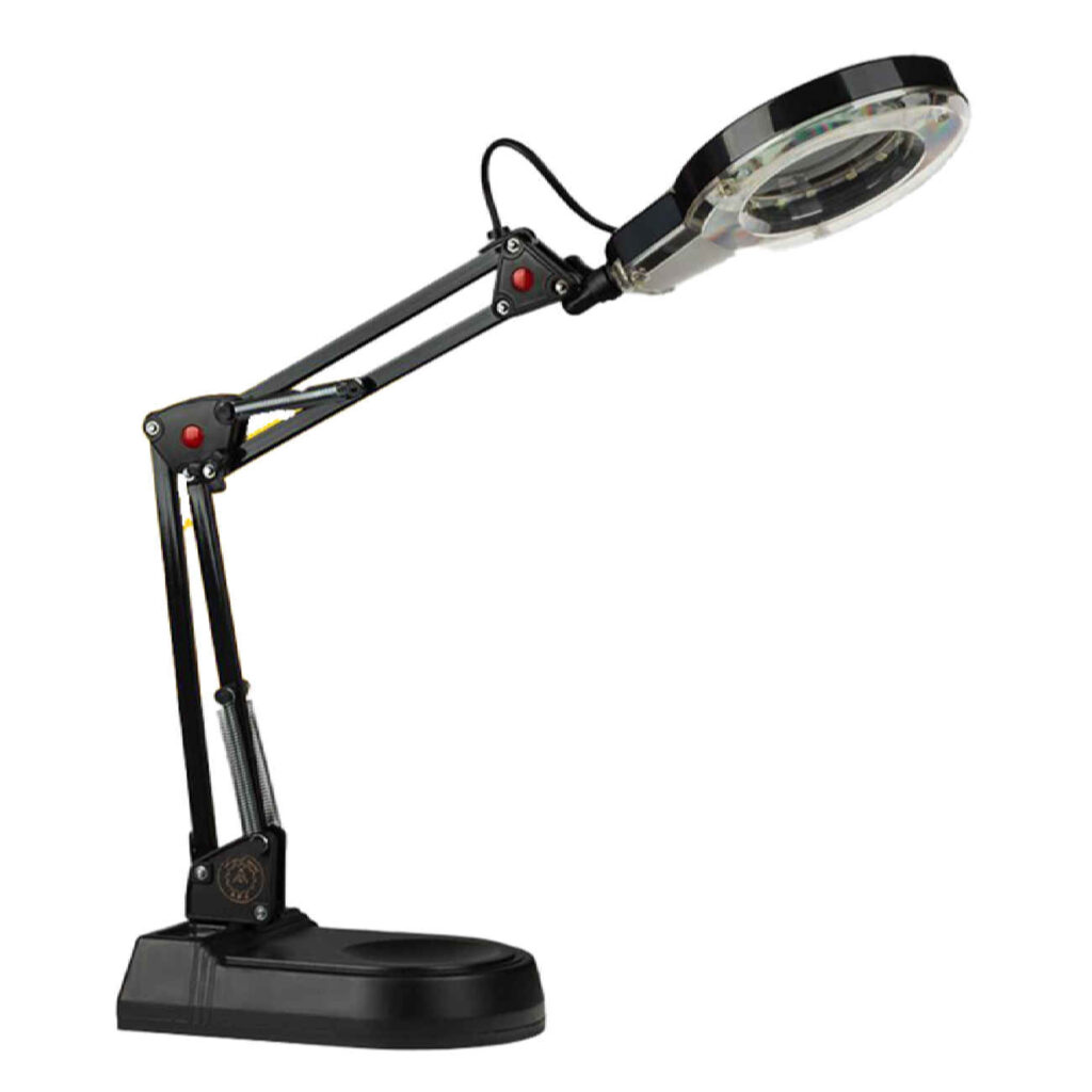 Lampe de bureau en métal réglable – lampe flexible parfaite pour le bureau et l’étude