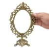 Ensemble miroir et bougeoirs en laiton persan – Design traditionnel élégant