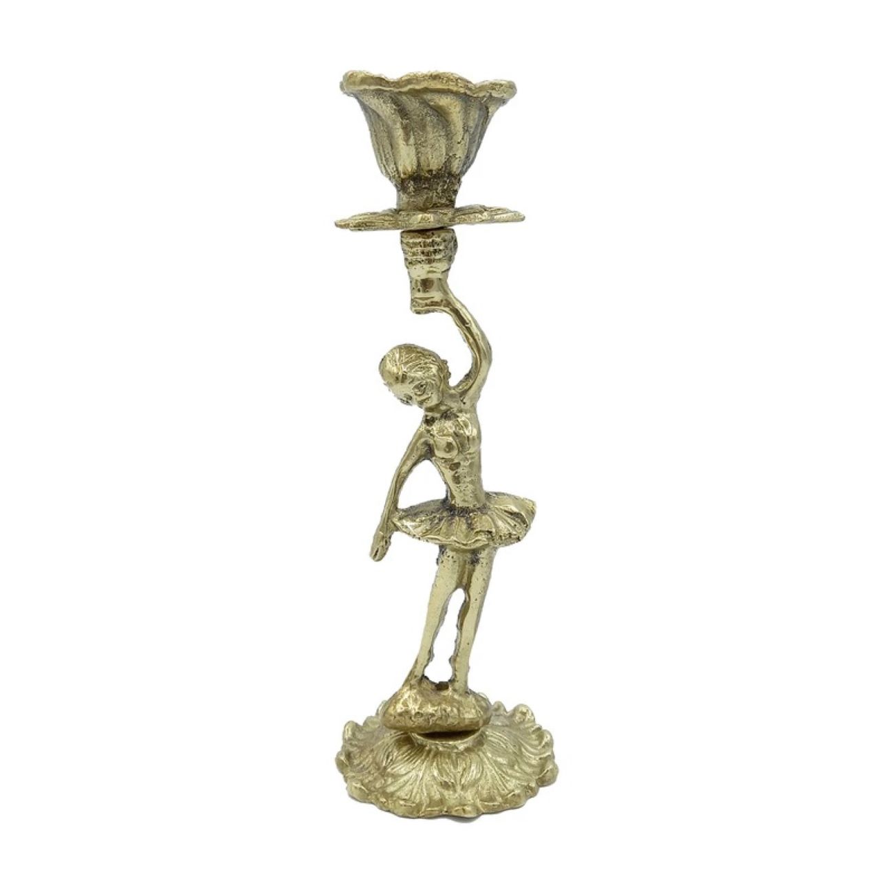 Ensemble miroir et bougeoirs en laiton persan – Design traditionnel élégant