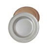 Assiette de vaisselle en cuivre persan - Design intemporel pour un dîner élégant