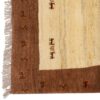 Tapis Gabbeh persan en laine tissé à la main authentique dans le Fars, motifs animaux