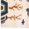 Tapis Gabbeh persan en laine tissé à la main authentique, design dragon du Fars