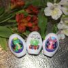 Œuf peint Haft-Seen persan pour Norouz iranien – Joyeux Nouvel An (pack de 3)