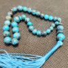 Chapelet turquoise de Neyshabur – 33 perles de prière