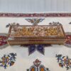 Boîte de Rangement pour Marteaux de Santur Persan Modèle Fleur & Oiseaux avec Porte à Charnières