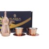Service à thé traditionnel en cuivre fait main – Élégant service à thé antique pour la maison et les cadeaux