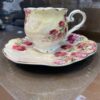 Service à thé en porcelaine victorienne 13 pièces de la collection florale élégante modèle Prestige