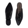 Mules en cuir naturel Mashhad pour femmes, confort et style