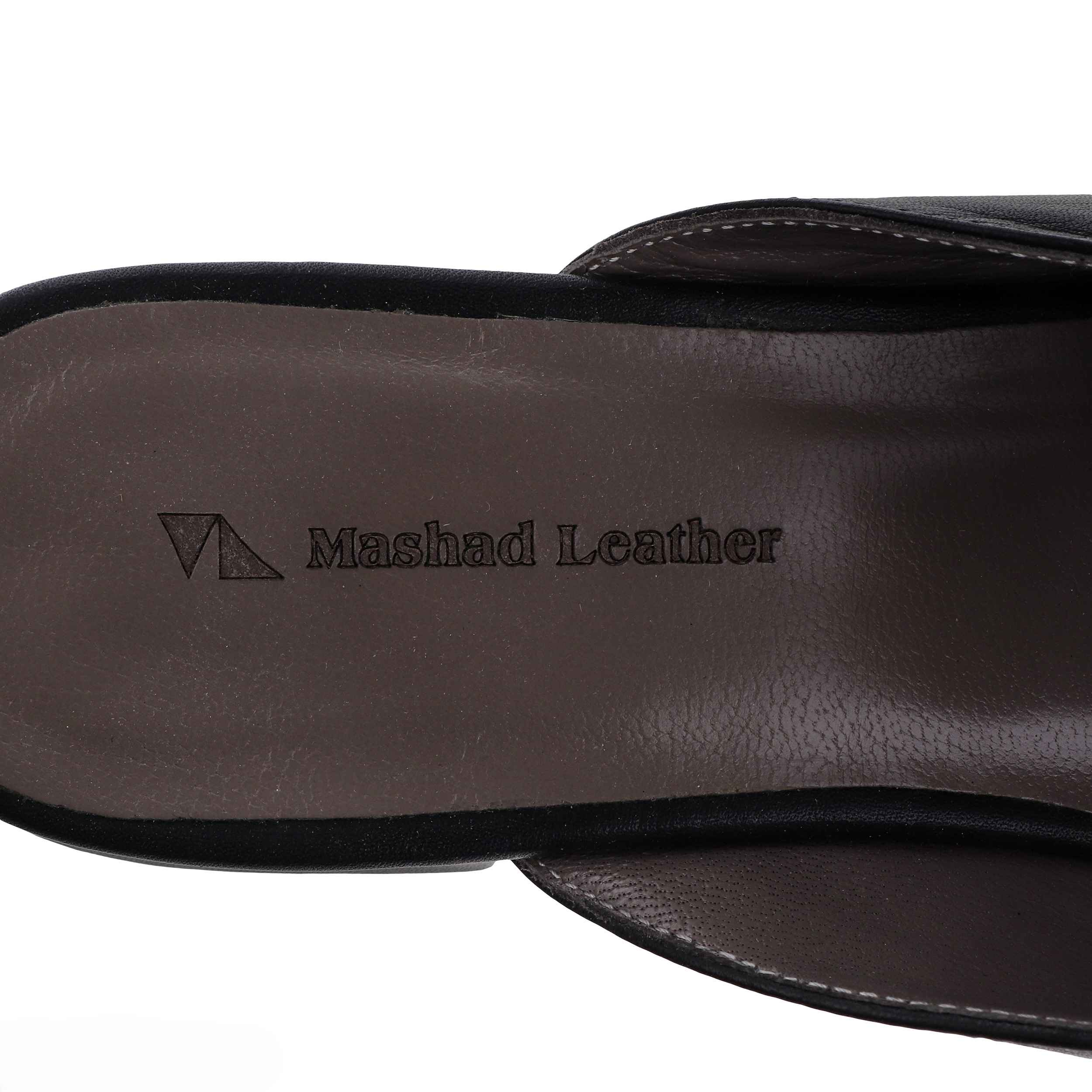 Mules en cuir naturel Mashhad pour femmes, confort et style