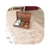 Boîte organisatrice en bois pour sachets de thé – Idéale pour la maison et le bureau
