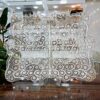 Service à thé et à café persan en filigrane argenté – ensemble de 8 pièces.