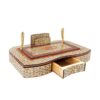 Calendrier de bureau en bois Cube – Accessoire de bureau écologique et esthétique