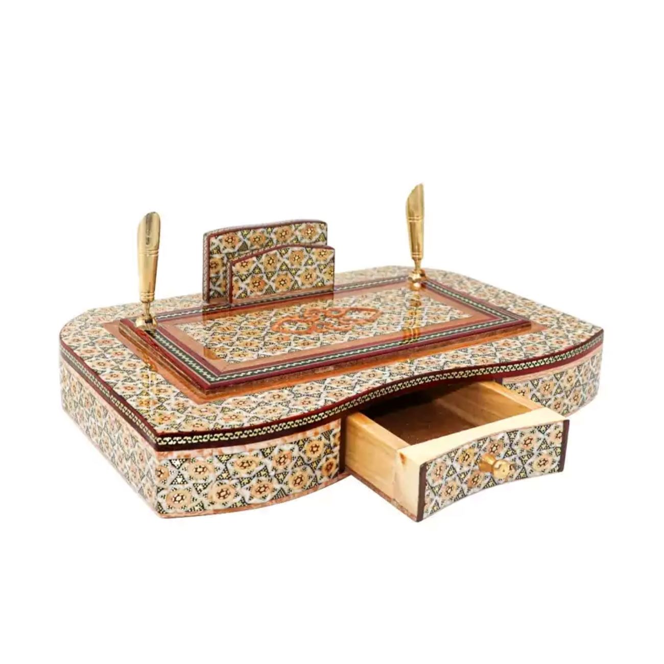 Calendrier de bureau en bois Cube – Accessoire de bureau écologique et esthétique