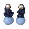 Ensemble de 2 pièces de modèle d'astronaute - Décor à thème spatial époustouflant pour votre maison