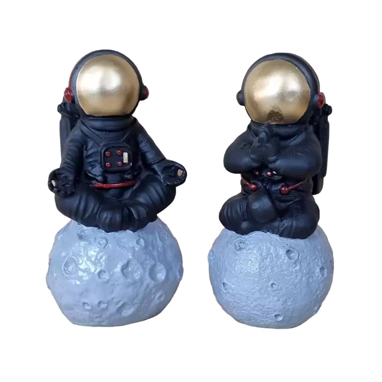 Ensemble de 2 pièces de modèle d'astronaute - Décor à thème spatial époustouflant pour votre maison