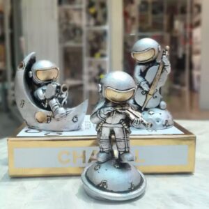 Sculptures de chats en polyester décoratives – Figurine en 2 pièces au design élégant