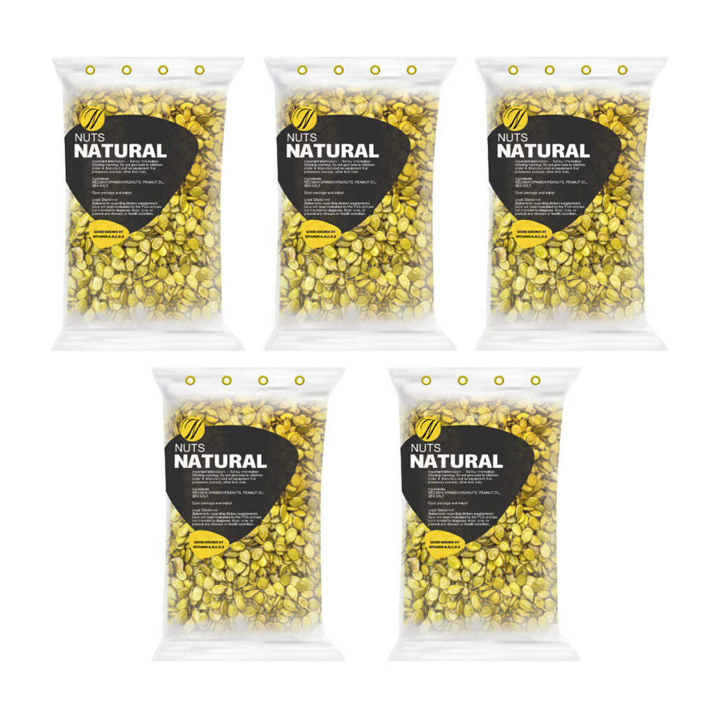 Graines de pastèque au goût de citron salé – Un en-cas savoureux et rafraîchissant 500 g Marque Naturelle