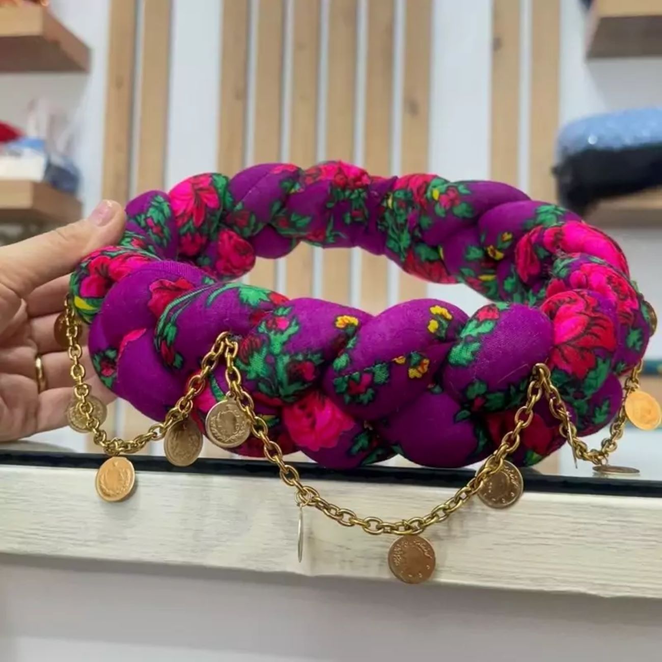 Bandeau Kufi Style Kurde Authentique – Design Traditionnel Fait Main