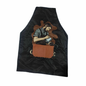 Tablier de barista pour professionnels du café avec poche