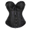 Bustier corset – Basque burlesque à baleines
