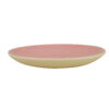 Assiette en céramique - Motif pastel, compatible micro-ondes et lave-vaisselle