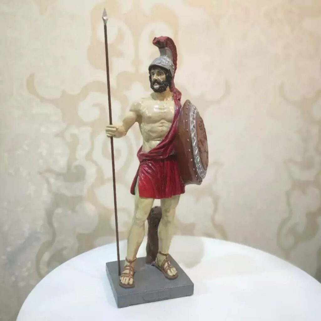 Figurine de soldat roumain colorée - Détails soignés, parfaite pour l'exposition et la collection