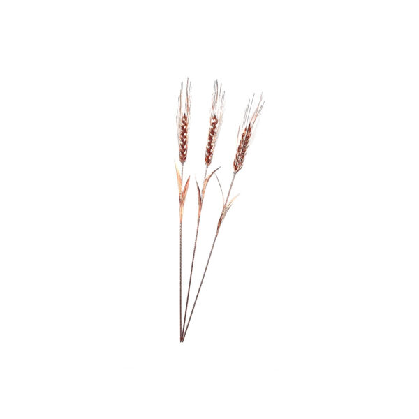 Fleur en Cuivre Décorative Artisanale – Art Floral pour Décoration de Maison et Cadeaux (x3)