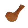 Figurine décorative d'oiseau en bois - Artisanat adapté pour cadeau et décoration