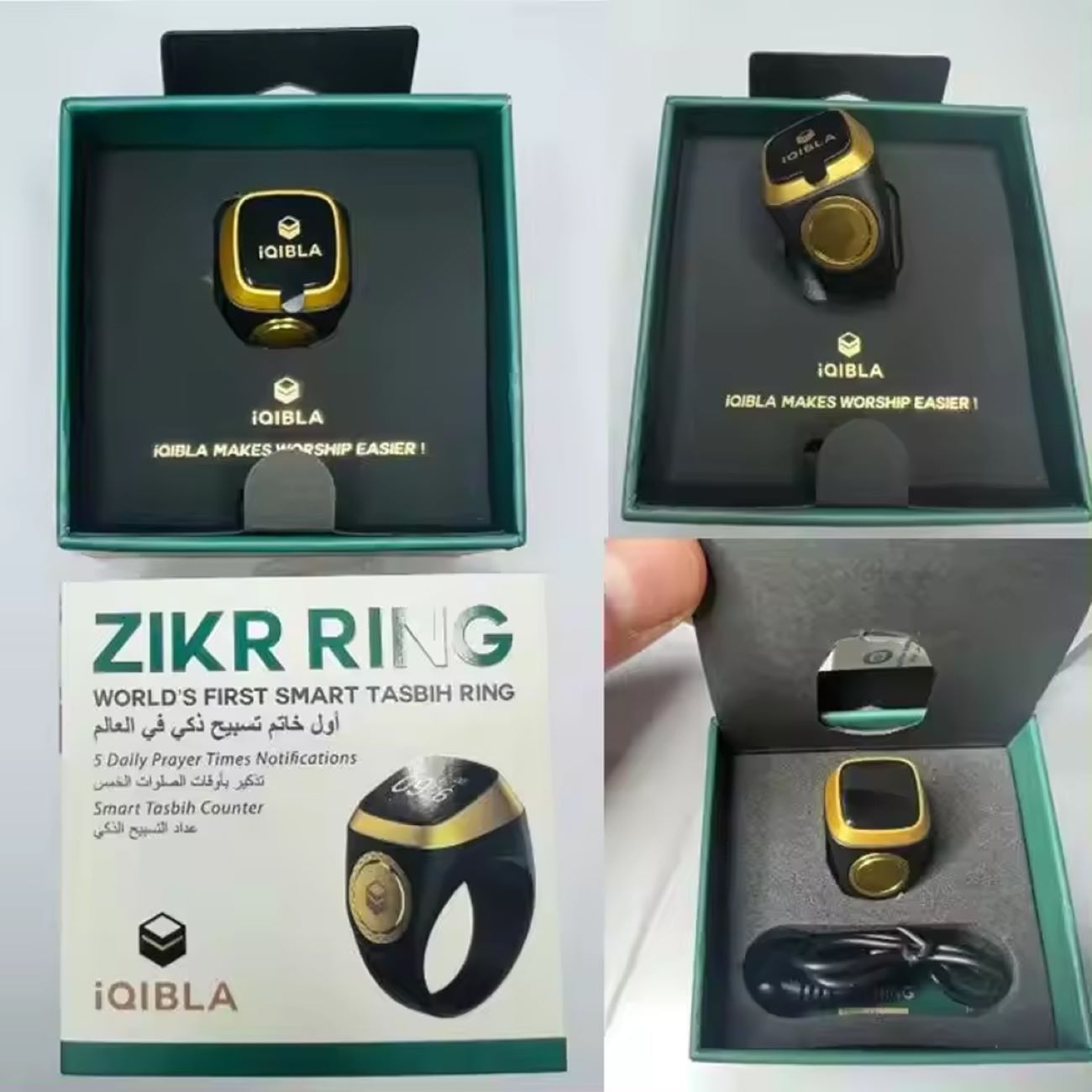 Compteur de Salawat numérique dans un design coloré Facile à utiliser et rechargeable