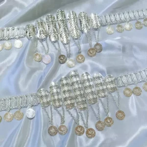 Ceinture Élégante en Acier Inoxydable Kurde – Durable, Anti-Rouille, et Parfaite pour les Vêtements Formels