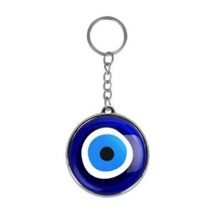 Porte-clés Œil Protecteur – Accessoire Tendance pour Bonne Fortune et Équilibre Spirituel