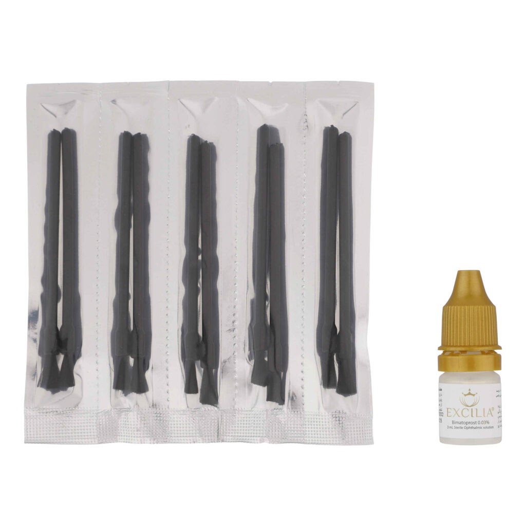 Sérum de croissance pour cils et sourcils Excilia – Formule fortifiante (lot de 2)