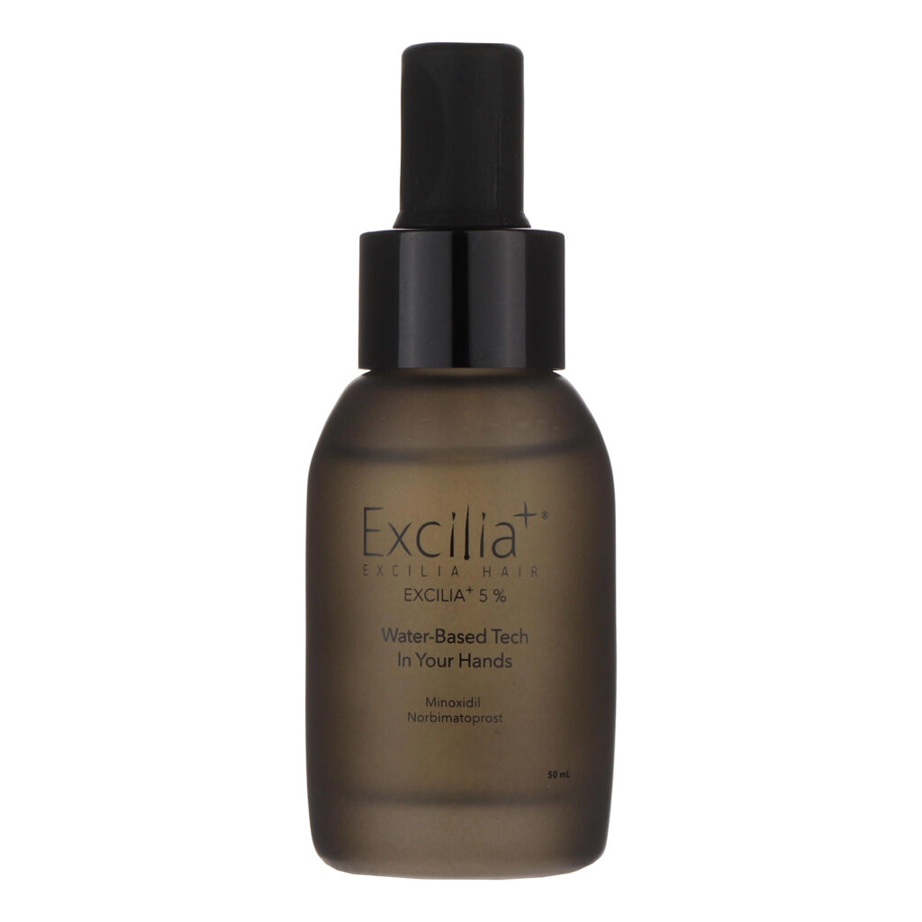 Excilia Lotion Capillaire Anti-Chute & Fortifiante Modèle Hair Plus 5% Minoxidil