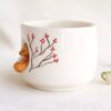 Mug en céramique fantaisie Modèle Renard Charmant récipient pour les amoureux des animaux