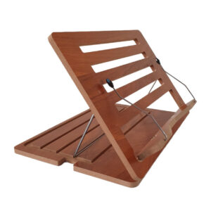 Foldable Wooden Book Stand – Perfect for Book, Tablet, and Laptop