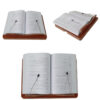 Support à livres en bois pliable – Parfait pour livres, tablettes et ordinateurs portables