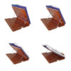 Support à livres en bois pliable – Parfait pour livres, tablettes et ordinateurs portables