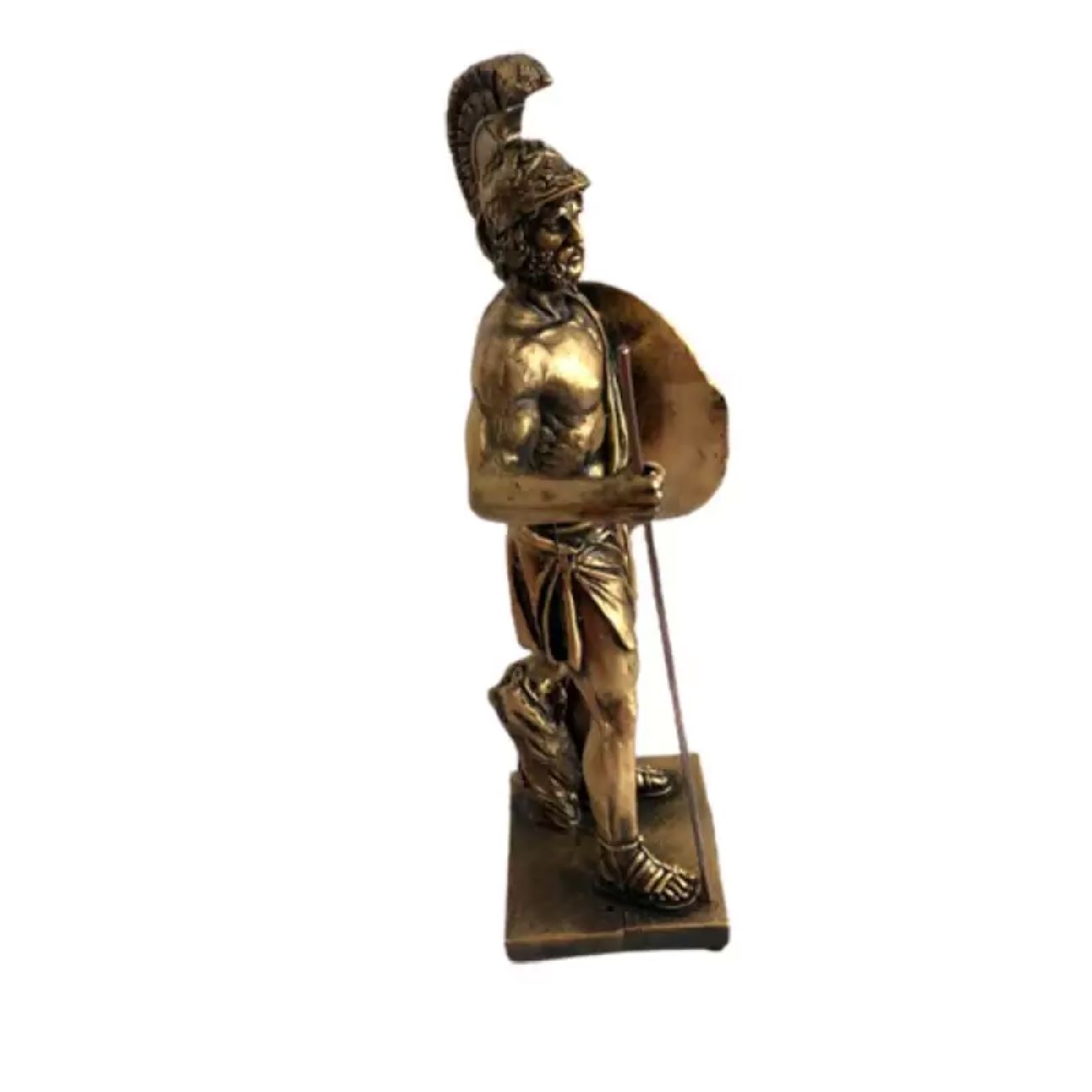 Statue de soldat gladiateur romain – Design détaillé de gladiateur, parfaite pour l’exposition et la collection artistique