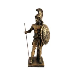 Statue de soldat gladiateur romain – Design détaillé de gladiateur, parfaite pour l’exposition et la collection artistique