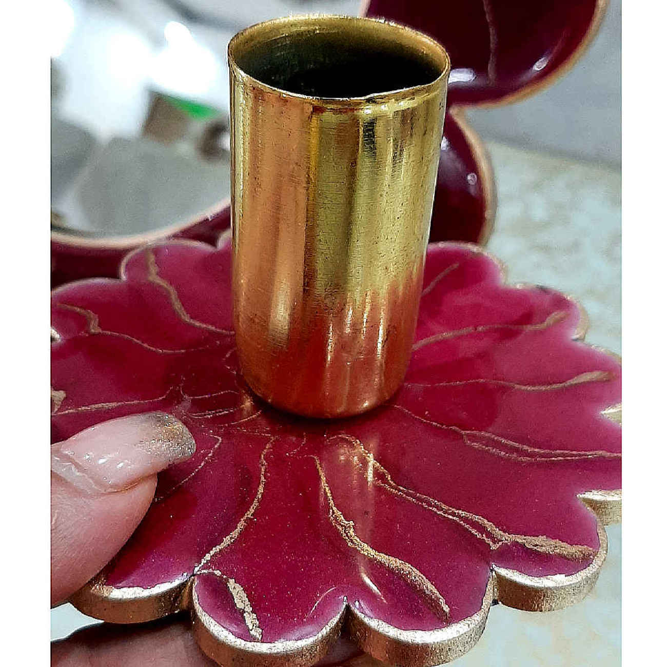 Ensemble Haft-Seen – Parfait pour célébrer Nowruz avec un motif floral