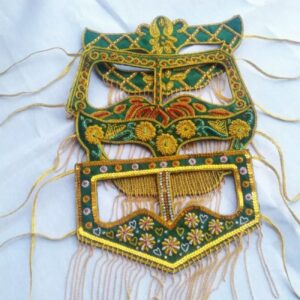 Burqa Décoratif Fait à la Main avec Broderie Complexe – 4 Modèles dans 1 Pack
