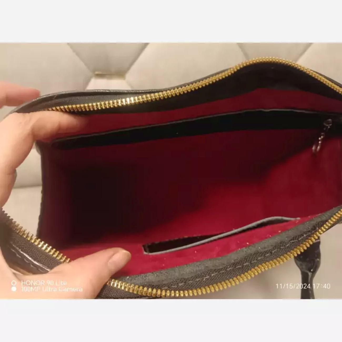 Sac en Cuir Naturel Fait Main – Gravé, Peint et Cousu à la Main avec Motif Sculpter