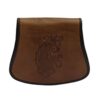 Sac Bohème à l’Épaule en Cuir Véritable Fait Main – Élégant et Durable