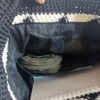 Sac au Crochet Fait Main au Style Tunisien Noir et Blanc – Accessoire Personnalisé Parfait